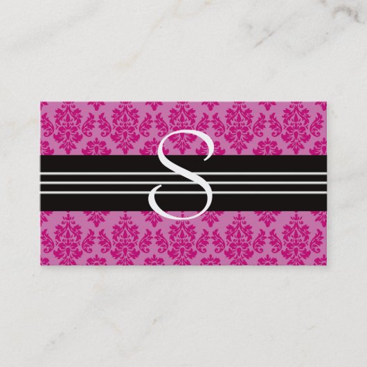 Monogram Visitekaartje (Voorkant)