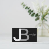 Monogram Visitekaartje (Staand voorkant)