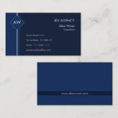 Monogram Visitekaartje (Voorkant / Achterkant)