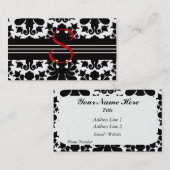 Monogram Visitekaartje (Voorkant / Achterkant)