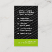 Monogram Visitekaartje (Achterkant)