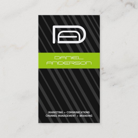 Monogram Visitekaartje (Voorkant)