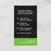 Monogram Visitekaartje (Achterkant)