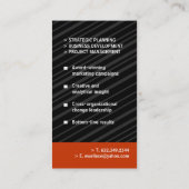 Monogram Visitekaartje (Achterkant)