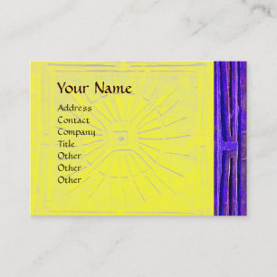 MONOGRAM VISITEKAARTJE