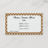 Monogram Visitekaartje (Achterkant)