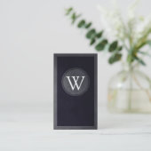  monogram visitekaartje (Staand voorkant)