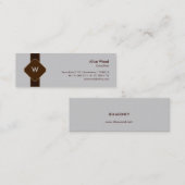 Monogram Visitekaartje (Voorkant / Achterkant)