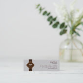 Monogram Visitekaartje (Staand voorkant)