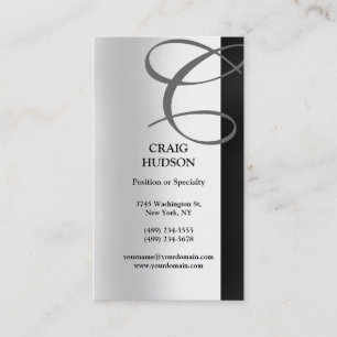 Monogram Visitekaartje