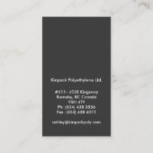 Monogram Visitekaartjes (Achterkant)