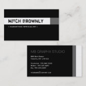 Monogram Visitekaartjes (Voorkant / Achterkant)