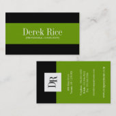 Monogram Visitekaartjes (Voorkant / Achterkant)