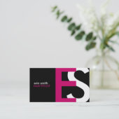 Monogram Visitekaartjes (Staand voorkant)