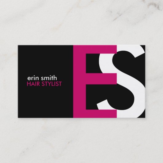 Monogram Visitekaartjes (Voorkant)