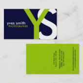 Monogram Visitekaartjes (Voorkant / Achterkant)