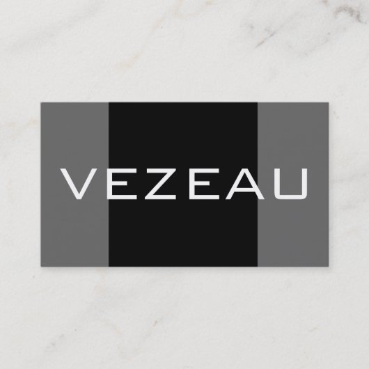 Monogram Visitekaartjes (Voorkant)