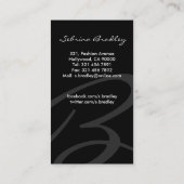 Monogram - Visitekaartjes (Achterkant)