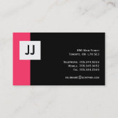 Monogram Visitekaartjes (Achterkant)