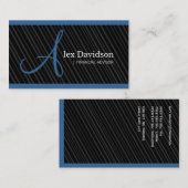 Monogram Visitekaartjes (Voorkant / Achterkant)