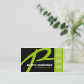 Monogram Visitekaartjes (Staand voorkant)