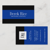 Monogram Visitekaartjes (Voorkant / Achterkant)