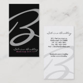 Monogram - Visitekaartjes (Voorkant / Achterkant)