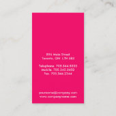 Monogram Visitekaartjes (Achterkant)