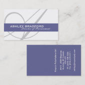 Monogram Visitekaartjes (Voorkant / Achterkant)