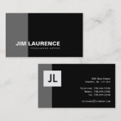 Monogram Visitekaartjes (Voorkant / Achterkant)