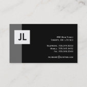 Monogram Visitekaartjes (Achterkant)