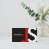 Monogram Visitekaartjes (Staand voorkant)