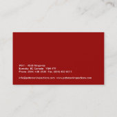 Monogram Visitekaartjes (Achterkant)