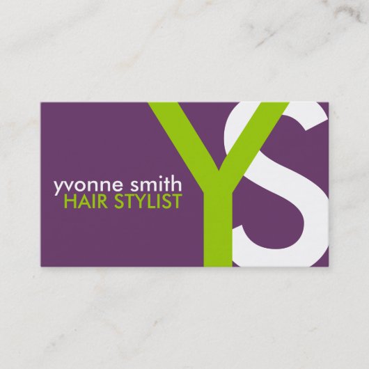 Monogram Visitekaartjes (Voorkant)