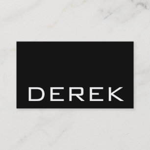 Monogram Visitekaartjes