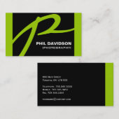 Monogram Visitekaartjes (Voorkant / Achterkant)