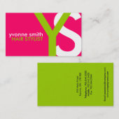 Monogram Visitekaartjes (Voorkant / Achterkant)