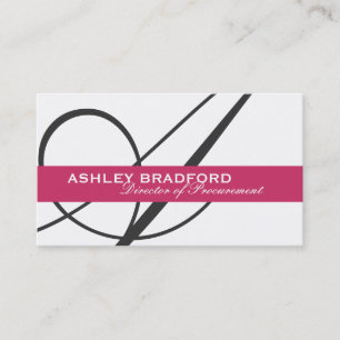 Monogram Visitekaartjes