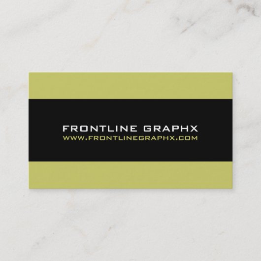 Monogram Visitekaartjes (Voorkant)