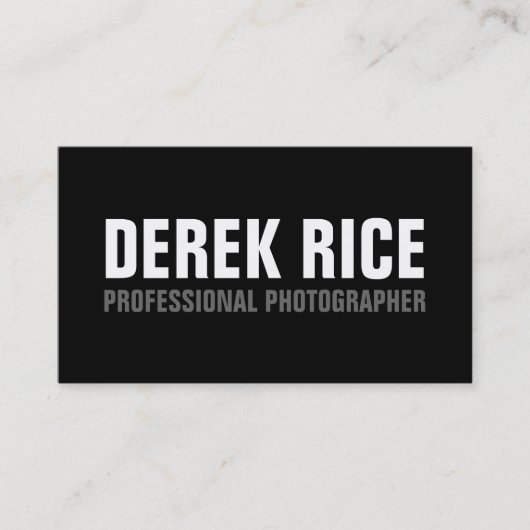 Monogram Visitekaartjes (Voorkant)