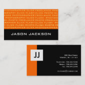 Monogram Visitekaartjes (Voorkant / Achterkant)