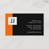 Monogram Visitekaartjes (Achterkant)