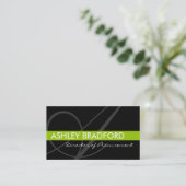 Monogram Visitekaartjes (Staand voorkant)