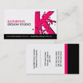 Monogram Visitekaartjes (Voorkant / Achterkant)