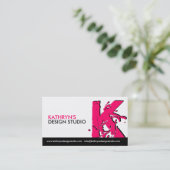 Monogram Visitekaartjes (Staand voorkant)