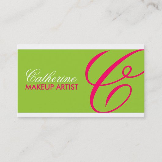 Monogram Visitekaartjes (Voorkant)