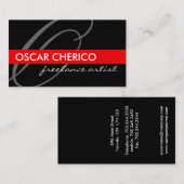 Monogram Visitekaartjes (Voorkant / Achterkant)