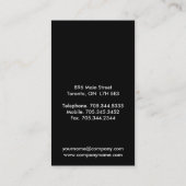 Monogram Visitekaartjes (Achterkant)