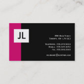 Monogram Visitekaartjes (Achterkant)