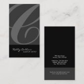 Monogram Visitekaartjes (Voorkant / Achterkant)